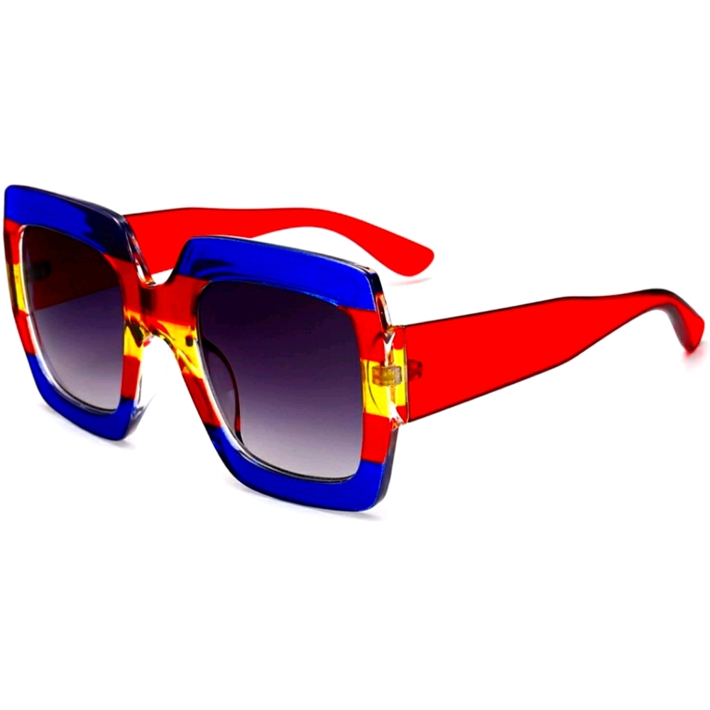 SQUARE COLORBLOCK SUNGLASSES 🕶 😎